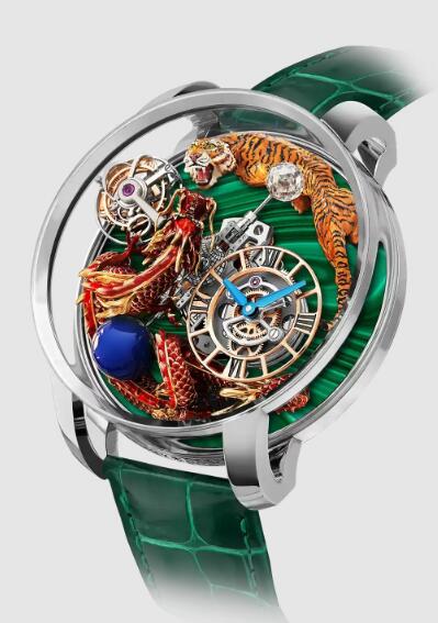 Review Jacob & Co astronomia dragon two-dragons AT114.30.AA.UB.A Replica watch